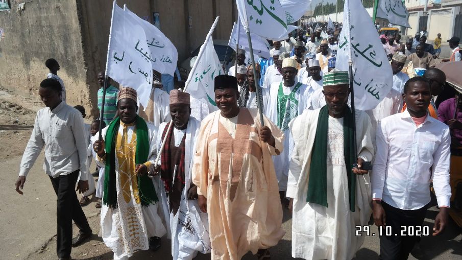 maulid procession in kano on 12 th r/auwwal 1442 /29  oct 2020